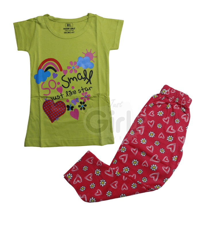 Trendy Girlz Pyjamas Flower (2-3yrs)