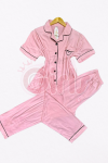 Heart Shape Plain Modal Set Pyjamas Just Girls Faves1
